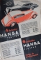 Preview: Borgward Hansa 1100 - 1700 Modelprogram 1936 Carbrochure (0633)