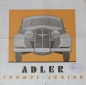 Preview: Adler Trumpf Junior Modelprogram 1936 Carbrochure (0635)