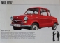 Preview: NSU Prinz III Modelprogram 1961 "In Ruhe erwaegen" Carbrochure (0655)