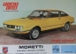 Preview: Moretti Fiat 128 Coupe Modellprogramm 1969 Automobilprospekt (0721)