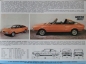 Preview: Moretti Fiat 128 Coupe Modellprogramm 1969 Automobilprospekt (0721)