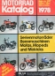Preview: "Motorrad Katalog 78 - Serien- und Rennmaschinen" Motorbike-Yearbook 1978 (3233)