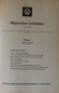 Preview: Volkswagen "Motor wassergekuehlt" 1969 Repairmanual (0789)