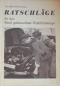 Preview: Wolkenhauer "Ratschläge für den Kauf gebrauchter Kraftfahrzeuge" Fahrzeugtechnik 1934 (4067)