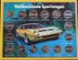 Preview: Shell Münzen 1969 "Weltberühmte Sportwagen" Werbe-Set mit Automobilmotiven (9230)