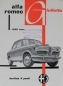 Preview: Alfa Romeo Giulietta 1300 cc Modelprogram 1956 Carbrochure (9949)