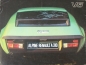 Preview: Renault Alpine A 310 Modellprogramm 1976 Automobilprospekt (1145)