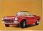 Preview: Fiat 124 Sport Spider Modelprogram 1967 Carbrochure (7478)