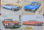 Preview: Cadillac Chrysler  Buick Pontiac 1959 vier Poesieblätter (1416)