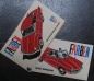 Preview: NSU Prinz Sport Coupe Spider 1964 Farbmustertafeln (1525)