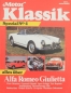 Preview: Schrader "Alfa Romeo Giulietta - Moto Klassik Spezial" Alfa-Romeo Historie 1985 (1662)