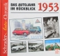 Preview: Schrader "Das Autojahr im Rückblick 1953" Fahrzeug-Historie 2002 (4492)