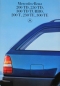 Preview: Mercedes-Benz 200 TD - 300 TE Modelprogram 1990 Carbrochure (4623)