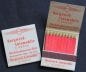 Preview: Borgward Streichholzbriefe 1958 mit Logo (4694)
