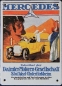 Preview: Mercedes-Benz 1914 Werbeschild "Fabrikat der Daimler Motoren Gesellschaft" emailliert (2109)