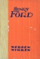 Preview: Saager "Henry Ford - Werden und Wirken" Ford-Biography 1922 (2113)