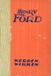 Preview: Saager "Henry Ford - Werden und Wirken" Ford-Biographie 1922 (2113)