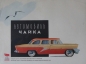 Preview: GAZ 13 Tschaika Modelprogram 1958 Carbrochure (2120)