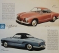 Preview: Volkswagen Beetle Modelprogram 1958 "Bewaehrt und begehrt in aller Welt" Reuters-Drawings Carbrochure (4760)