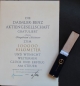 Preview: Mercedes-Benz 1953 Urkunde 100.000 km mit goldener Anstecknadel in Box (8937)