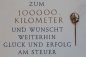 Preview: Mercedes-Benz 1953 Urkunde 100.000 km mit goldener Anstecknadel in Box (8937)