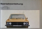 Preview: Volkswagen K 70 1972 Betriebsanleitung (5371)