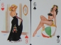 Preview: Darling "Pin-up Playing cards" 1958 Skatgame (2358)