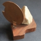 Preview: Großglockner Advertisingsouvenir 1955 plate with stone mounted on base (5278)