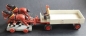 Preview: Schleich Horse-Farmwagon Two-Horses with wagoner 1960 Linoleum (5303)
