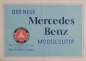 Preview: Mercedes-Benz 2 Liter Modellprogramm 1923 Automobilprospekt (6002)