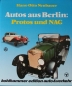Preview: Neubauer "Autos aus Berlin - Protos und NAG" Firmen-Historie 1983 (2465)