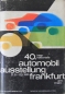 Preview: "Internationale Automobil und Motorradausstellung" Automobil-Ausstellungskatalog 1961 (2780)