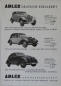 Preview: Adler Automobiles Modelprogram 1938 Special Exhibition Vienna Carbrochure (3206)