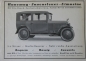 Preview: Hanomag Sedan Modelprogram 1926 Carbrochure (3213)