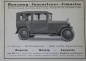 Preview: Hanomag Innensteuer-Limusine Modellprogramm 1926 Automobilprospekt (3213)