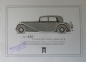 Preview: Horch 830 Sedan Modelprogram 1933 Reuters-Drawings Carbrochure (3271)