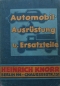Preview: Knorr "Automobil Ausruestung und Ersatzteile" Vehicle-Sparepart-Catalogue 1936 (3640)