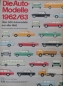 Preview: "Die Auto-Modelle Katalog 1962/63" Automobil-Yearbook (4185)