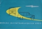 Preview: Barkas V 901 Van Modelprogram 1960 Truckbrochure (3730)