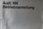 Preview: Audi 100 LS 1971 Carmanual (3768)