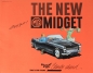 Preview: MG Midget Modelprogram 1961 "The car that starts ahead" Carbrochure (3970)