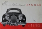 Preview: Jaguar 3,4 Liter Modellprogramm 1958 "Ein neuer, Aufsehen erregender Jaguar" Automobilprospekt (3979)