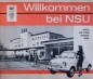 Preview: NSU Fahrzeuge Modellprogramm 1961 "Willkommen bei NSU" Automobilprospekt (6101)