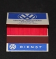 Preview: Volkswagen Streichholzbrief 1955 mit Logo (4234)