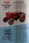Preview: Fahr D 180 H Modellprogramm 1954 "Wie arbeiten Sie lieber" Traktorprospekt (4335)