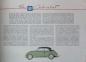Preview: Volkswagen Beetle Convertible Modelprogram 1958 Reuters-Drawings Carbrochure (6283)