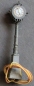 Preview: BRAWA Stettiner Trainstationclock and Streetlamp 1990 with lightning H0 plasticmodel (2696)