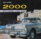 Preview: Alfa Romeo 2000 Berlina Monoscocca 1959 Automobilprospekt (4582)