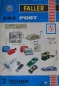 Preview: Faller "Auto Motor Sport Post - Technik" 1967 Toybrochure (4645)