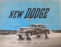 Preview: Dodge Modellprogramm 1946 "The smoothest car afloat" Automobilprospekt (4873)